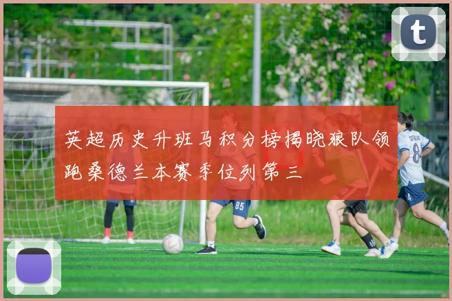 英超历史升班马积分榜揭晓狼队领跑桑德兰本赛季位列第三
